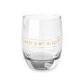 Whiskey Glass - 'Grade A Mixology' Gold Lettering Cocktail Glass