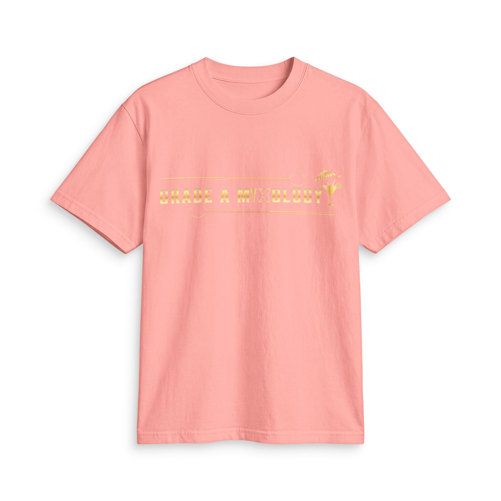 Grade A Melody T-Shirt — Gold Script Music Tee