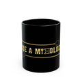 Barware Mug — 'Made a Mixologist' Black Coffee Cup (11oz/15oz)