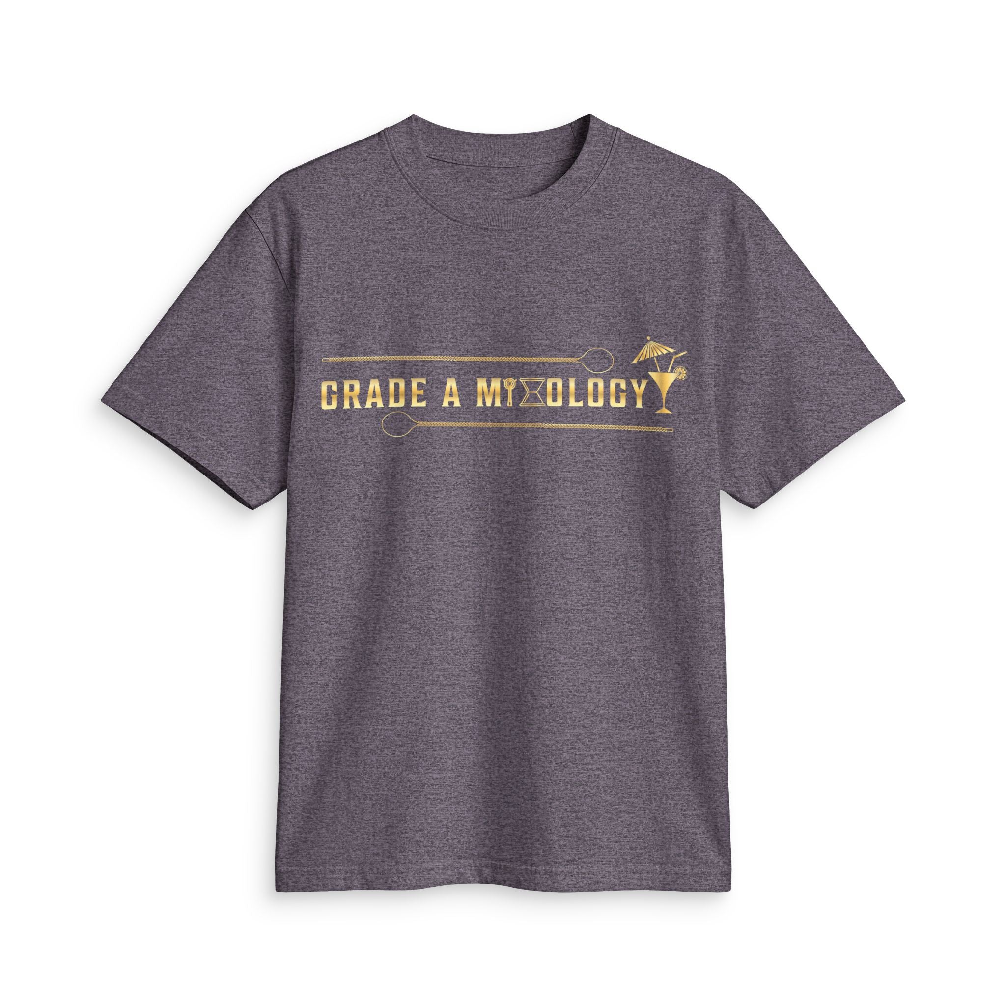 Grade A Melody T-Shirt — Gold Script Music Tee