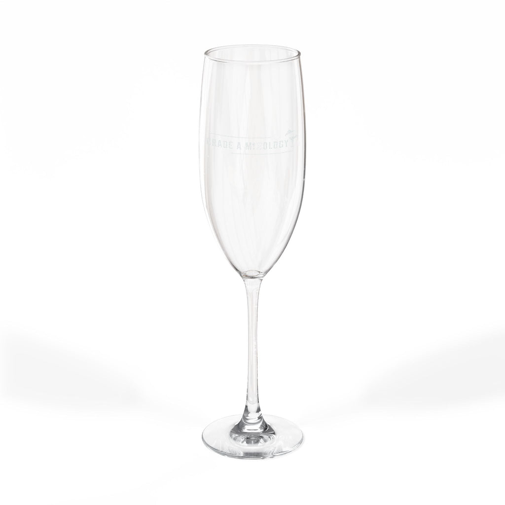 Engraved 8oz Champagne Flute — Personalized Wedding & Celebration Glass