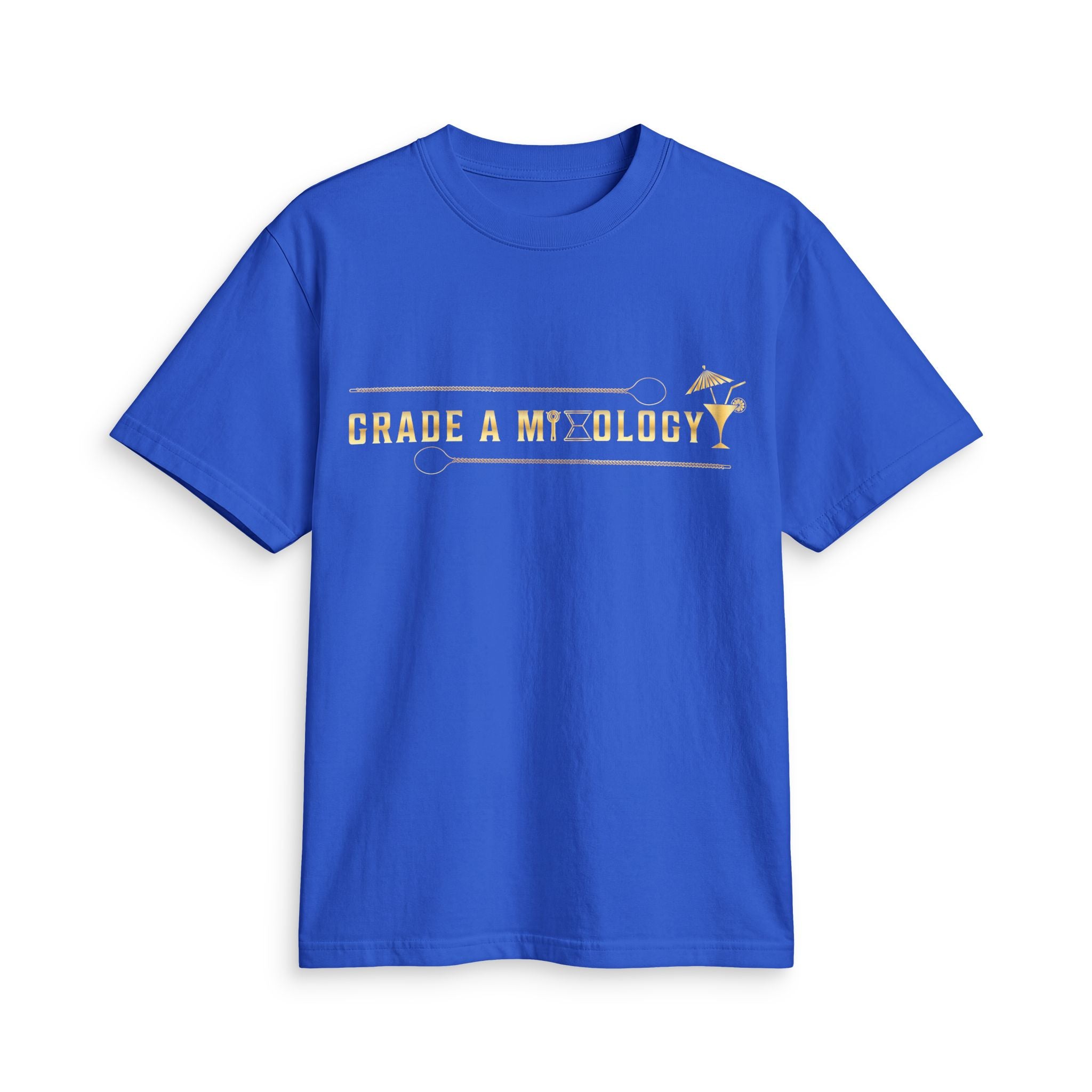 Grade A Melody T-Shirt — Gold Script Music Tee
