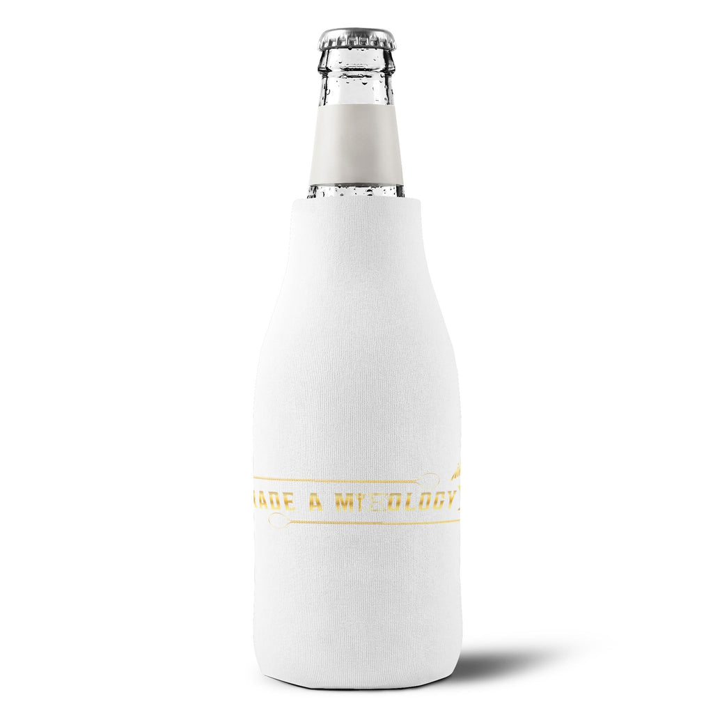 Zip-Up Bottle Cooler Sleeve – Insulated Can & Bottle Koozie with Zipper