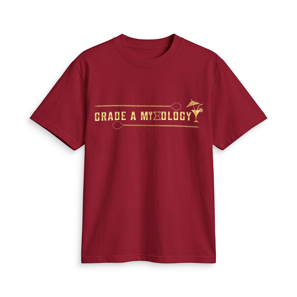 Grade A Melody T-Shirt — Gold Script Music Tee