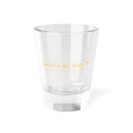 Shot Glass — 'Grab a Mezcalito' Gold-Accent 1.5oz Party Shooter